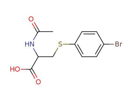 DL-Cysteine, N-acetyl-S-(4-bromophenyl)-