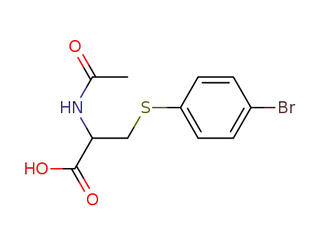 2-(ACETYLAMINO)-3-[(4-BROMOPHENYL)SULFANYL]PROPANOIC ACID