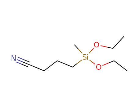 4-[diethoxy(methyl)silyl]butanenitrile