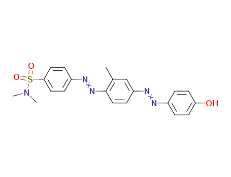 Benzenesulfonamide,4-[2-[4-[2-(4-hydroxyphenyl)diazenyl]-2-methylphenyl]diazenyl]-N,N-dimethyl-