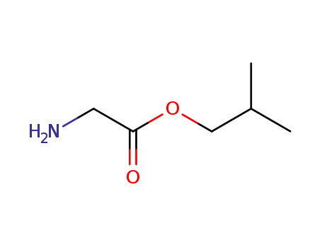 Molecular Structure of 51110-48-6 (Glycine, 2-methylpropyl ester)