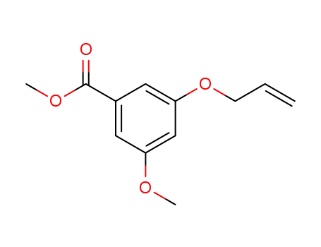 Molecular Structure of 55104-60-4 (methyl 3-allyloxy-5-methoxybenzoate)