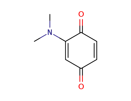 Molecular Structure of 3958-86-9 (2-(Dimethylamino)-1,4-benzoquinone)