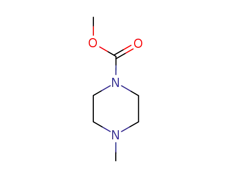 Molecular Structure of 7560-85-2 (methyl 4-methylpiperazine-1-carboxylate)