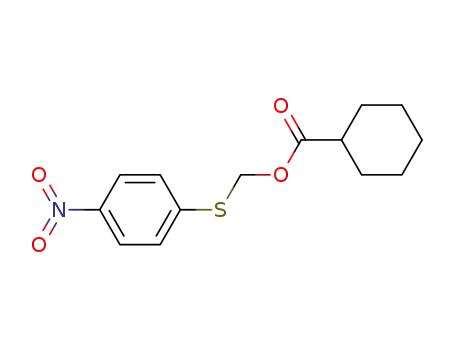 4-nitrophenylthiomethyl cyclohexanecarboxylate