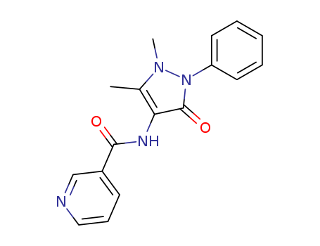 3-Pyridinecarboxamide,N-(2,3-dihydro-1,5-dimethyl-3-oxo-2-phenyl-1H-pyrazol-4-yl)-
