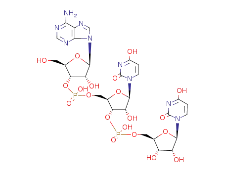 Molecular Structure of 1066-10-0 (Uridine, adenylyl-(3'®5')-uridylyl-(3'®5')- (9CI))