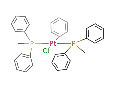 trans-chlorobis(methyldiphenylphosphine)phenylplatinum(II)