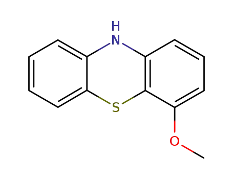 Molecular Structure of 61174-11-6 (10H-Phenothiazine, 4-methoxy-)