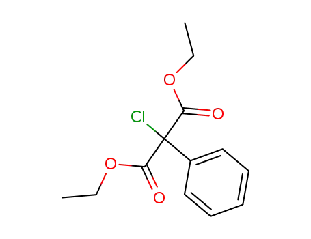 Molecular Structure of 107365-54-8 (diethyl 2-chloro-2-phenylmalonate)