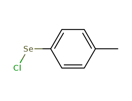 Molecular Structure of 52178-47-9 (Benzeneselenenyl chloride, 4-methyl-)