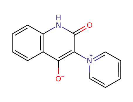 Molecular Structure of 86795-60-0 (1-(2-hydroxy-4-oxo-1,4-dihydroquinolin-3-yl)pyridinium)