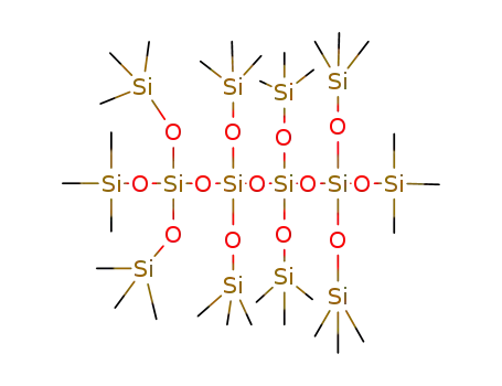 Molecular Structure of 52809-00-4 (Hexasiloxane,
1,1,1,11,11,11-hexamethyl-3,3,5,5,7,7,9,9-octakis[(trimethylsilyl)oxy]-)