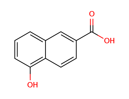 2-Naphthalenecarboxylic acid, 5-hydroxy-
