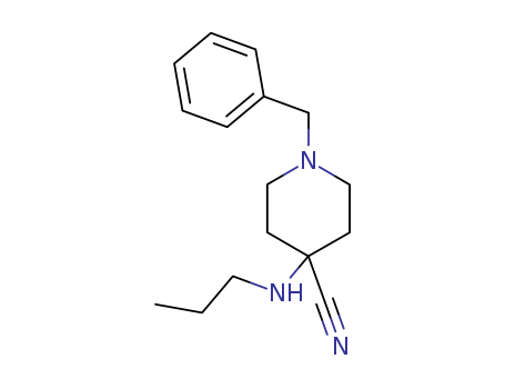 4-Piperidinecarbonitrile,1-(phenylmethyl)-4-(propylamino)-