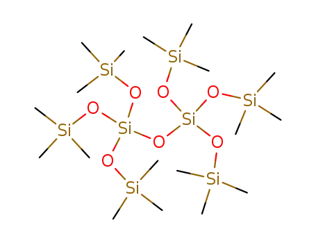 Molecular Structure of 18602-90-9 (HEXAKIS(TRIMETHYLSILOXY)DISILOXANE)