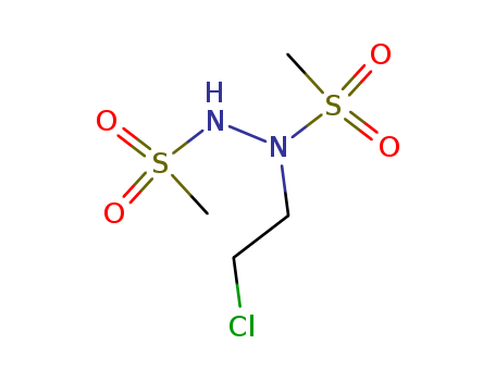 1,2-BIS(METHYLSULFONYL)-1-(2-CHLOROETHYL)HYDRAZINECAS