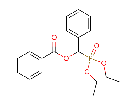Phosphonic acid, [(benzoyloxy)phenylmethyl]-, diethyl ester