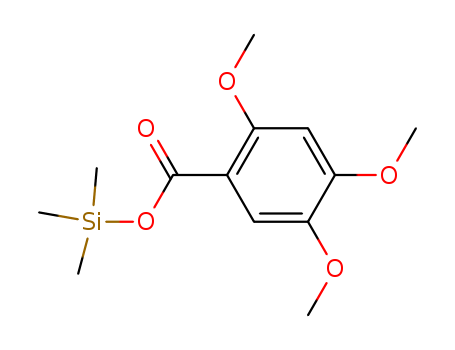 Benzoic acid, 2,4,5-trimethoxy-, trimethylsilyl ester