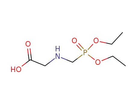 Molecular Structure of 65886-97-7 (Glycine, N-[(diethoxyphosphinyl)methyl]-)