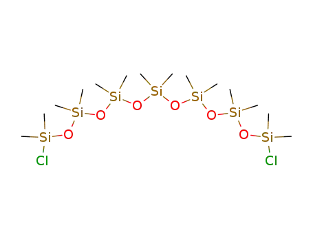 Molecular Structure of 3004-00-0 (Heptasiloxane,
1,13-dichloro-1,1,3,3,5,5,7,7,9,9,11,11,13,13-tetradecamethyl-)