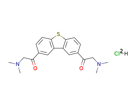 1,1'-(2,8-Dibenzothiophenediyl)bis(2-(dimethylamino)ethanone) dihydrochloride trihydrate