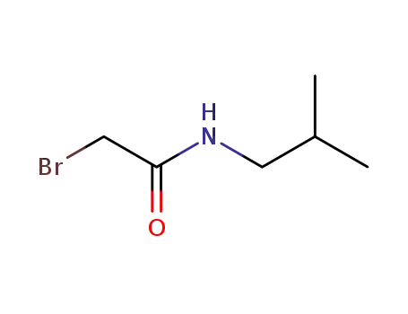 Molecular Structure of 95331-76-3 (2-BROMO-N-ISOBUTYLACETAMIDE)