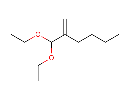 Molecular Structure of 90935-17-4 (1-Hexene, 2-(diethoxymethyl)-)