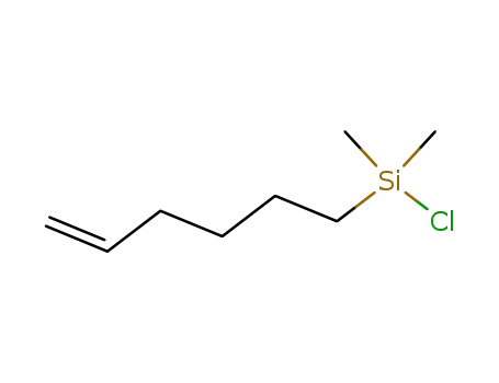 Molecular Structure of 30102-73-9 ((5-HEXENYL)DIMETHYLCHLOROSILANE)