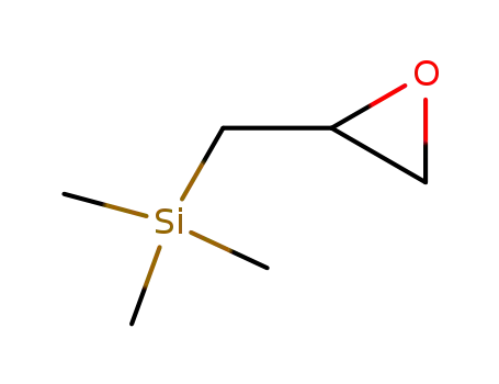 Molecular Structure of 16722-11-5 (Silane, trimethyl(oxiranylmethyl)-)