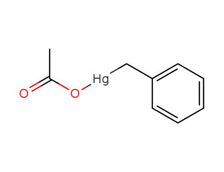 Molecular Structure of 10341-89-6 (benzylmercuriacetate)