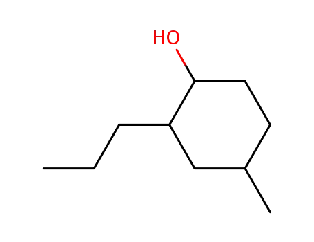 Opt<sub>.</sub>-inakt. 4-Hydroxy-1-methyl-3-propyl-cyclohexan
