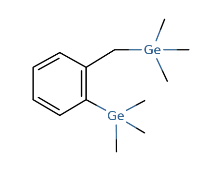 Molecular Structure of 113419-98-0 (Germane, trimethyl[2-[(trimethylgermyl)methyl]phenyl]-)