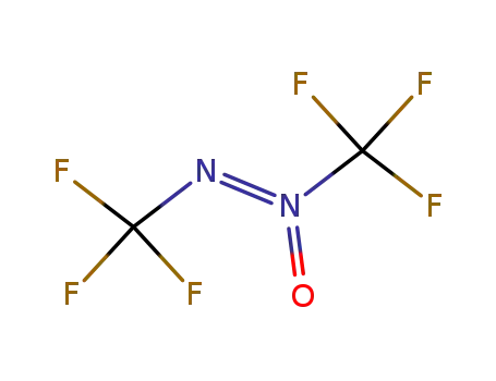 Molecular Structure of 371-56-2 (N,N'-bis(trifluoromethyl)-diazene-N-oxide)