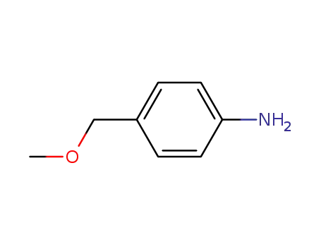 Molecular Structure of 80936-82-9 (4-(METHOXYMETHYL)ANILINE)