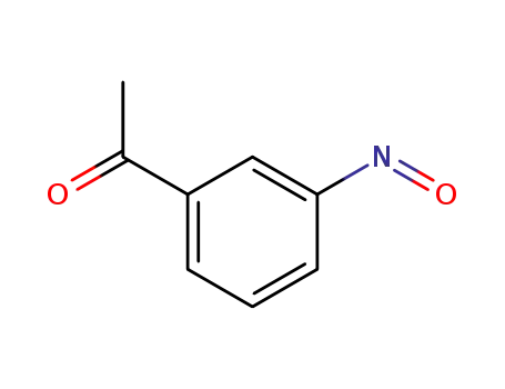 Molecular Structure of 105333-30-0 (Ethanone, 1-(3-nitrosophenyl)- (9CI))