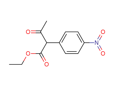 Molecular Structure of 10565-18-1 (2-(p-Nitrophenyl)acetoacetic acid ethyl ester)