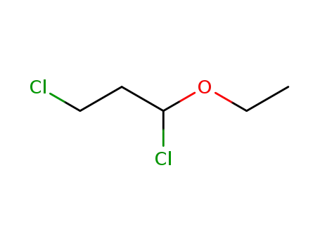 Molecular Structure of 89212-07-7 (1,3-dichloro-1-ethoxy-propane)