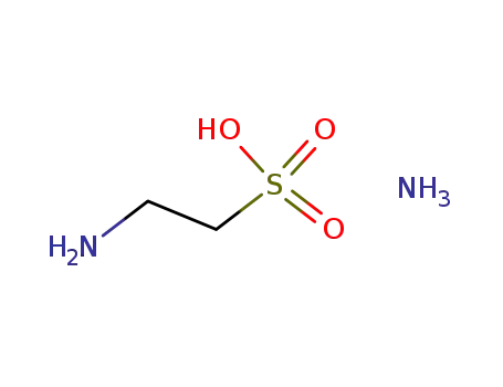 에탄 설 폰산, 2-aMino-, aMMoniuM 염