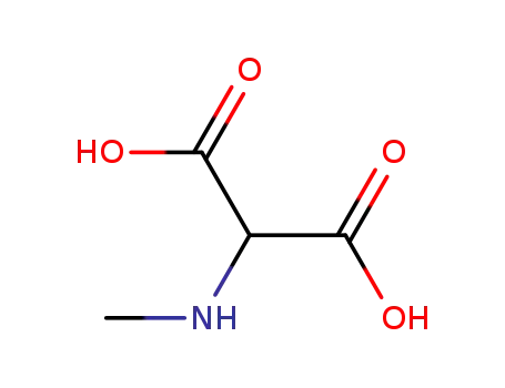 Molecular Structure of 38105-11-2 ((Methylamino)malonic acid)