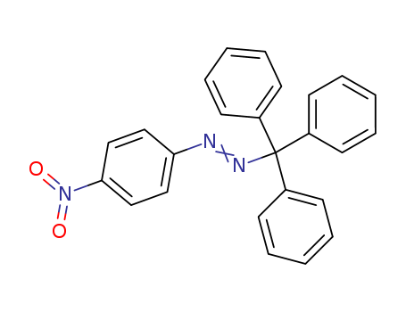 Molecular Structure of 16186-97-3 (Diazene, (4-nitrophenyl)(triphenylmethyl)-)