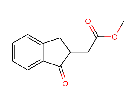 1H-Indene-2-acetic acid, 2,3-dihydro-1-oxo-, methyl ester