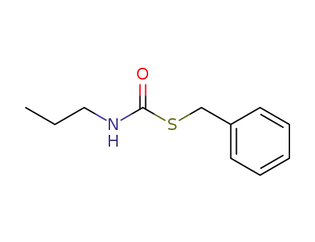 Molecular Structure of 39077-95-7 (S-benzyl N-propylthiocarbamate)