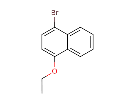 Molecular Structure of 20900-22-5 (1-Bromo-4-ethoxynaphthalene)