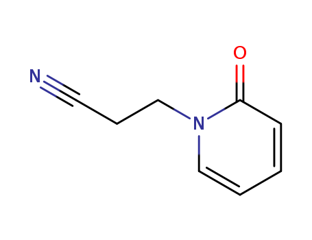 1(2H)-Pyridinepropanenitrile,2-oxo- cas  25386-51-0
