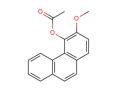 4-Phenanthrenol, 3-methoxy-, acetate