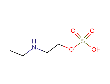 Molecular Structure of 1072-03-3 (2-(ethylamino)ethyl hydrogen sulphate)