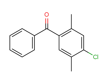 Molecular Structure of 871877-00-8 (4-chloro-2,5-dimethyl-benzophenone)