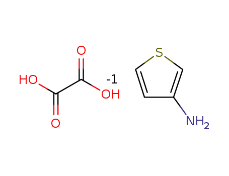 Molecular Structure of 861965-63-1 (thiophen-3-amine oxalate)