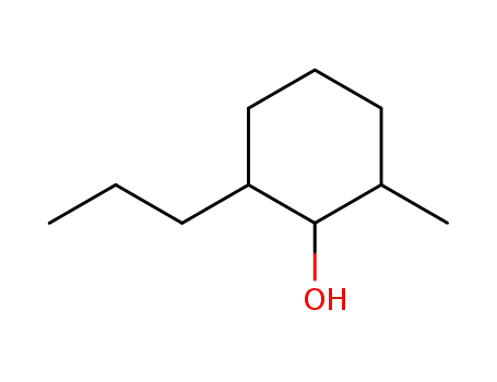 Opt<sub>.</sub>-inakt. 2-Hydroxy-1-methyl-3-propyl-cyclohexan